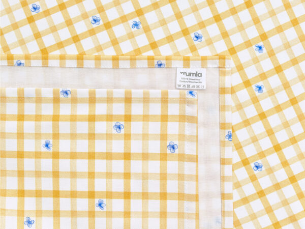 serwetka żółta kratka-MUMLA