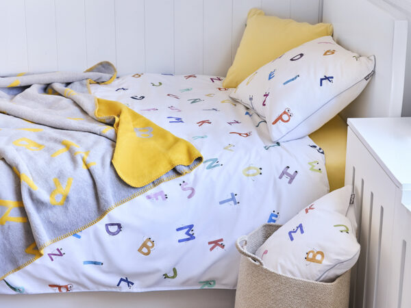 pościel alfabet - MUMLA