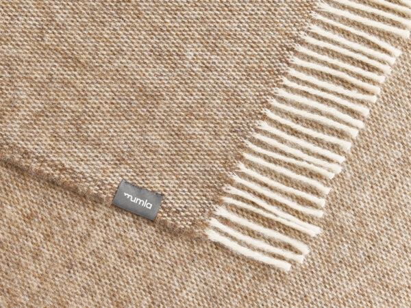 koc wełniany nord beżowy MUMLA