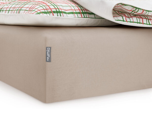 prześcieradło basic cappuccino - MUMLA