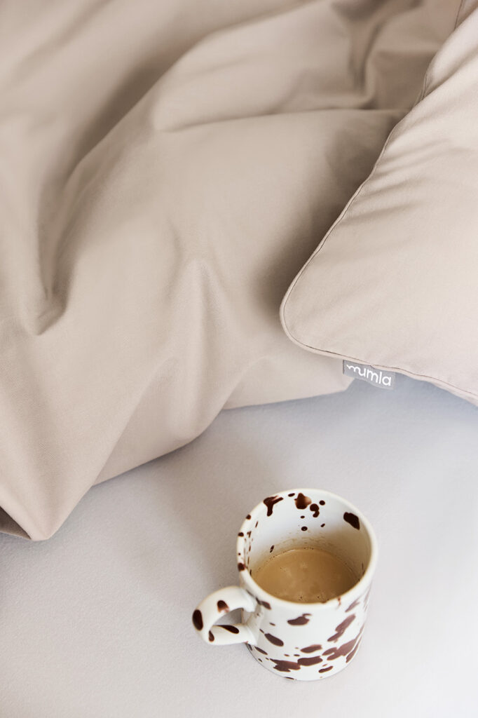 prześcieradło cappuccino - MUMLA