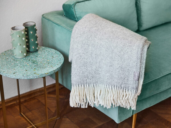 koc wełniany nord szary MUMLA