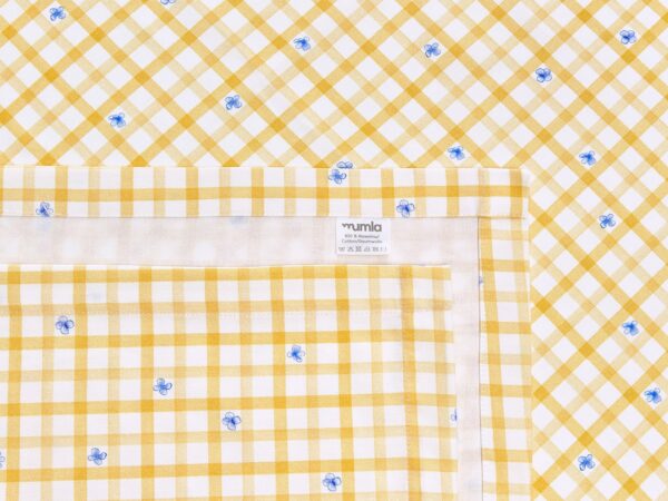 obrus żółta kratka MUMLA