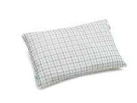 poszewka niebieska kratka - MUMLA
