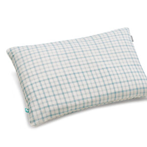 poszewka niebieska kratka - MUMLA