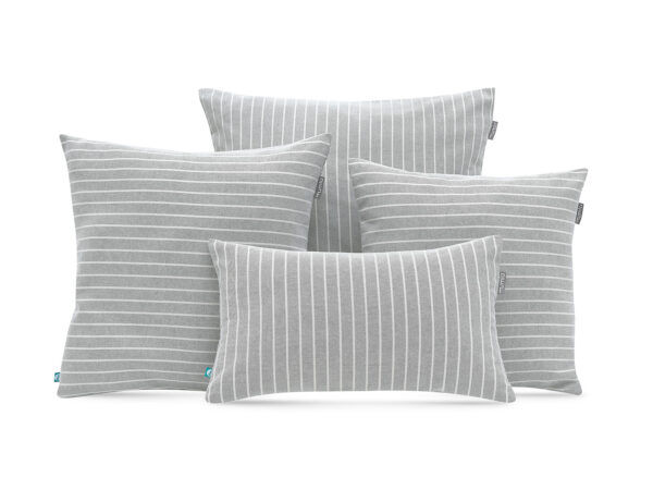 poszewka szare pasy MUMLA