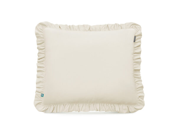 poszewka naturalna z falbaną - MUMLA