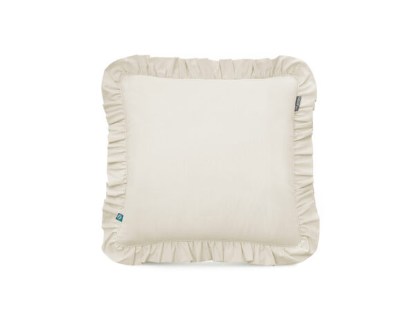 poszewka naturalna z falbaną - MUMLA