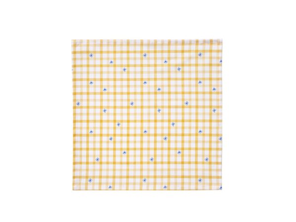 serwetka żółta kratka-MUMLA