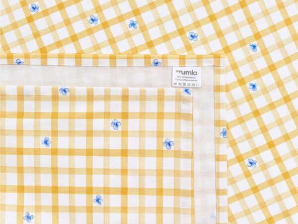 serwetka żółta kratka-MUMLA