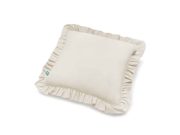 poszewka naturalna z falbaną - MUMLA