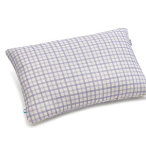 povlak na polštář fialové káro - MUMLA