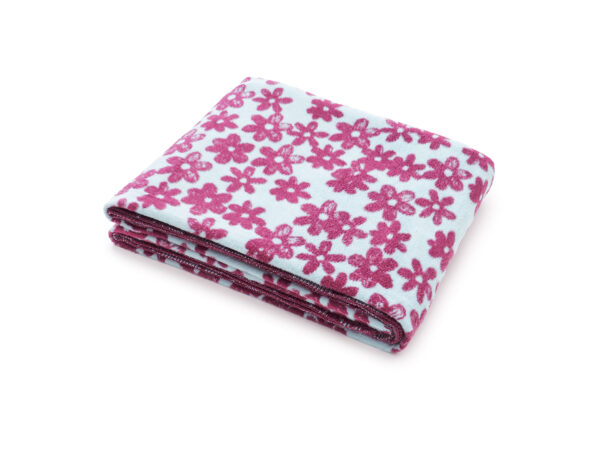 koc fioletowe kwiaty - MUMLA