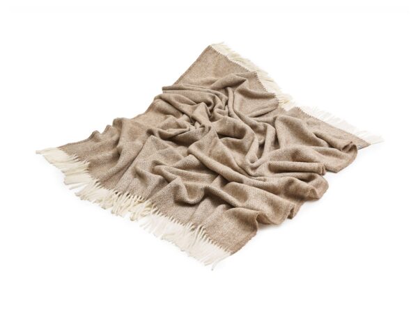 koc wełniany nord beżowy MUMLA