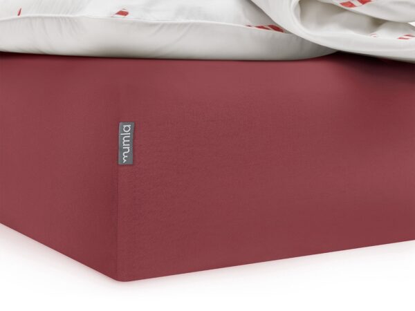 prześcieradło basic bordo MUMLA