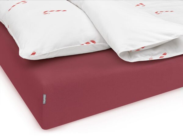 prześcieradło basic bordo MUMLA