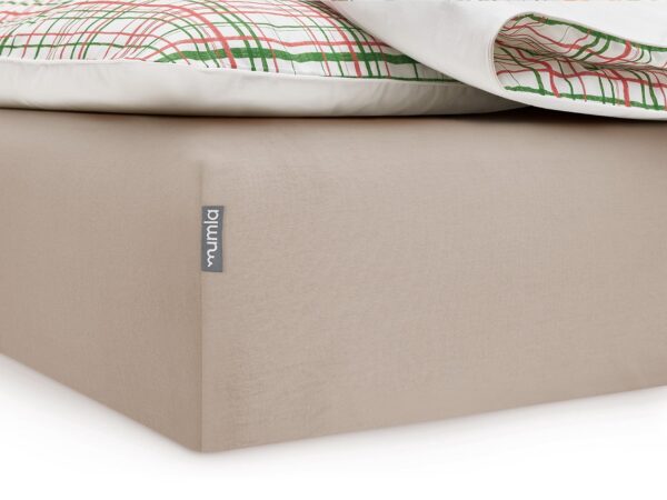 prześcieradło basic cappuccino - MUMLA