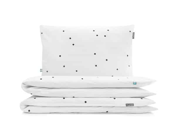 pościel simple czarne confetti - MUMLA