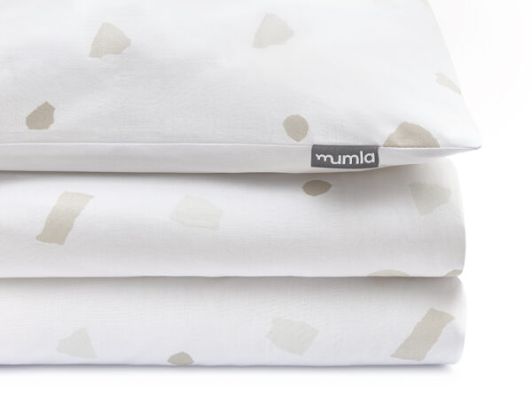 bettwäsche simple beige terrazzo - MUMLA