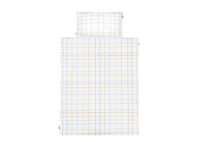 povlečení simple pastelové káro - MUMLA