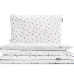 povlečení simple fialové květiny - MUMLA