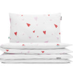 povlečení simple srdíčka - MUMLA