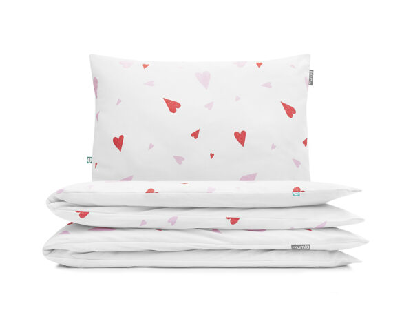 povlečení simple srdíčka - MUMLA