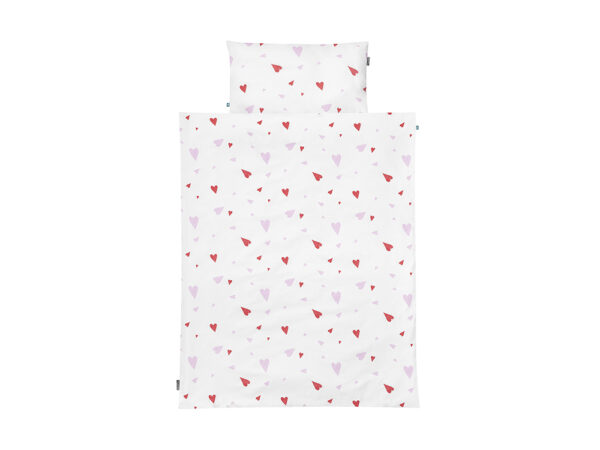 bettwäsche simple herzchen - MUMLA