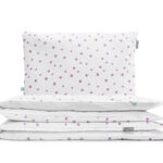 pościel simple fioletowe kwiatki - MUMLA