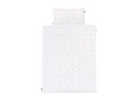 pościel simple fioletowe kwiatki - MUMLA