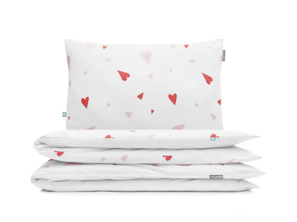 pościel simple serduszka - MUMLA