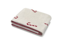 decke weihnachtliche zuckerstäbe - MUMLA