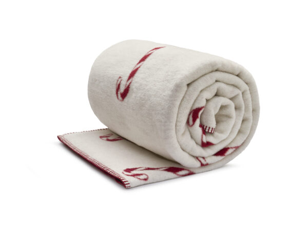 decke weihnachtliche zuckerstäbe - MUMLA