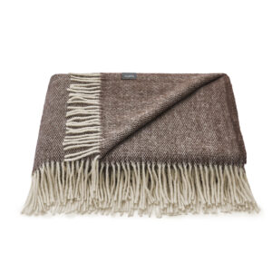 koc wełniany nord brązowy - MUMLA