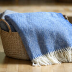 deka vlnáná nord modrá - MUMLA