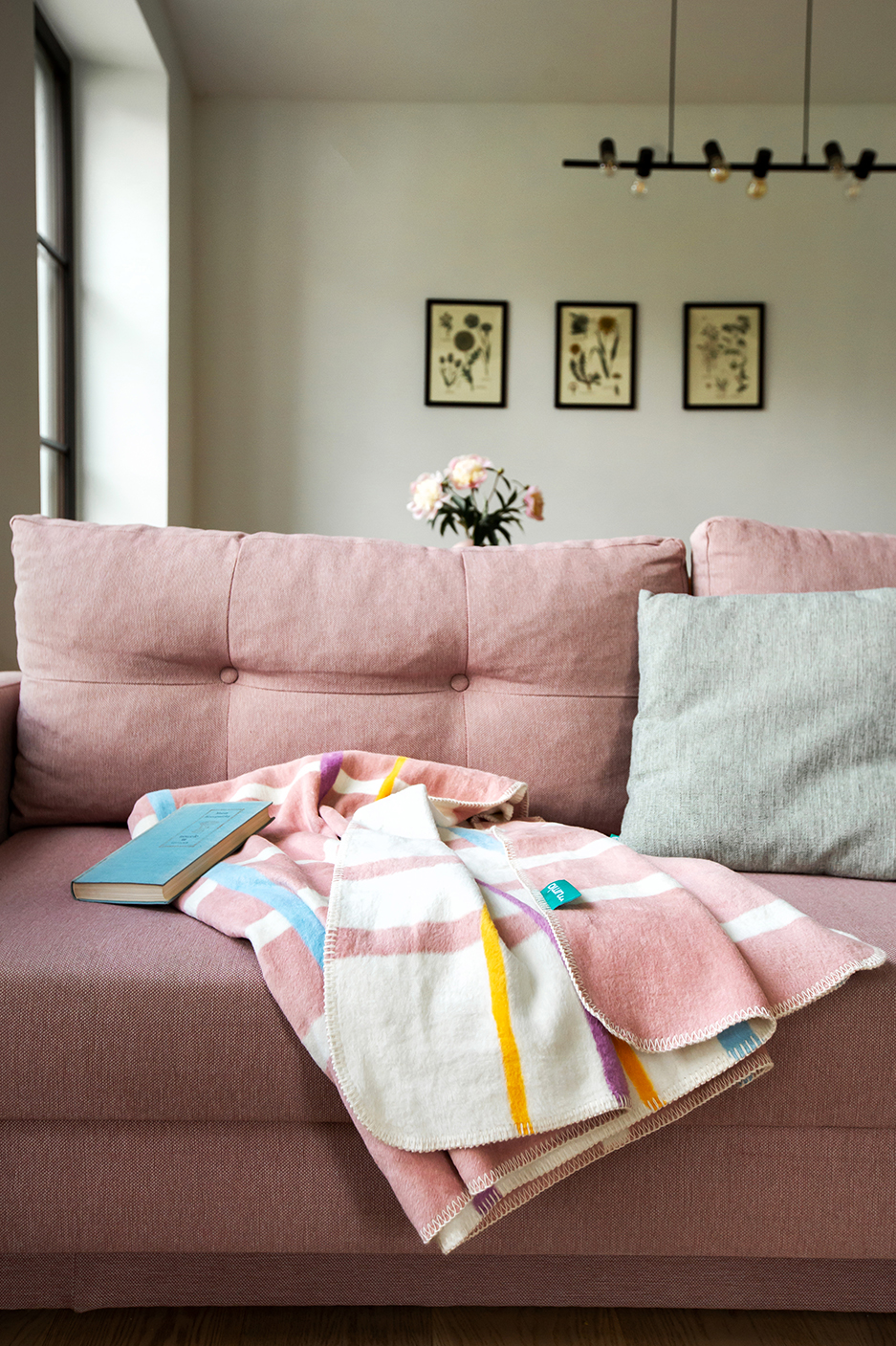 deka růžová kostka - MUMLA