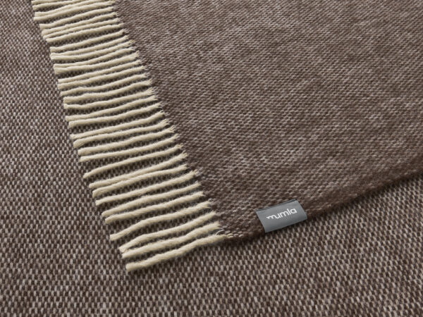 deka vlnáná nord hnědá - MUMLA