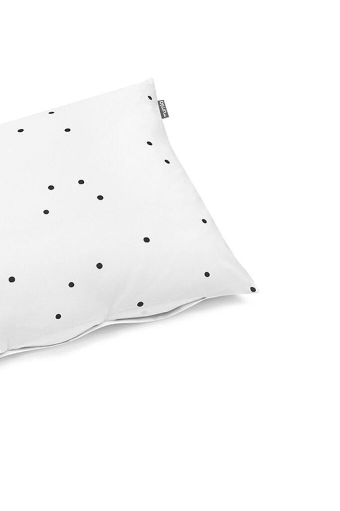 poszewka simple czarne confetti - MUMLA