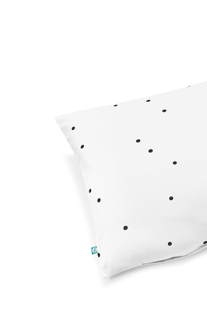 poszewka simple czarne confetti - MUMLA