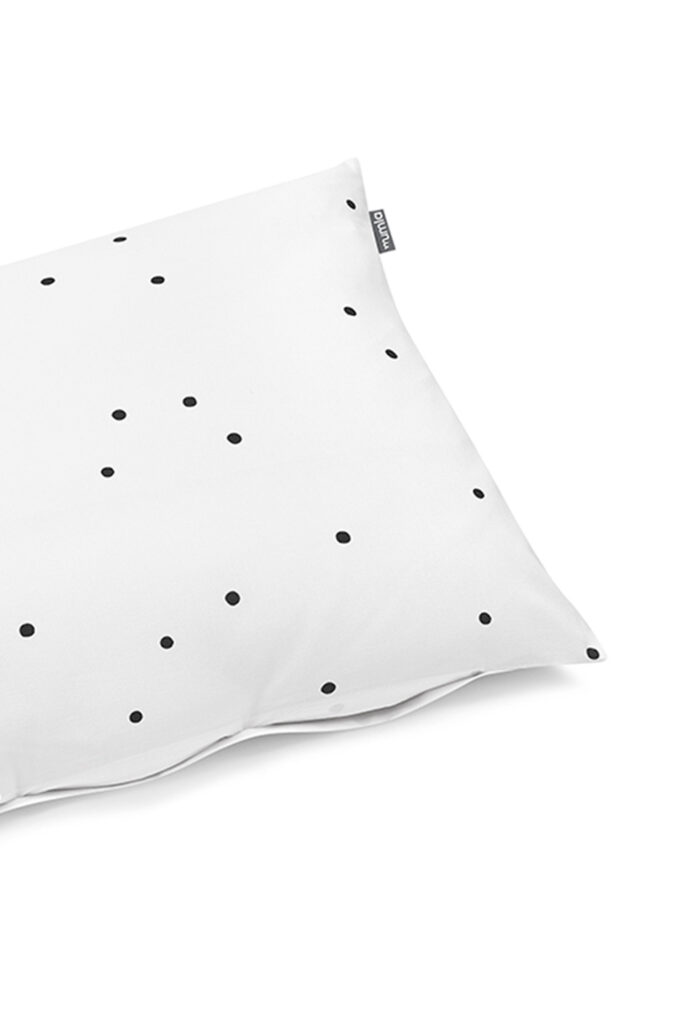 poszewka simple czarne confetti - MUMLA