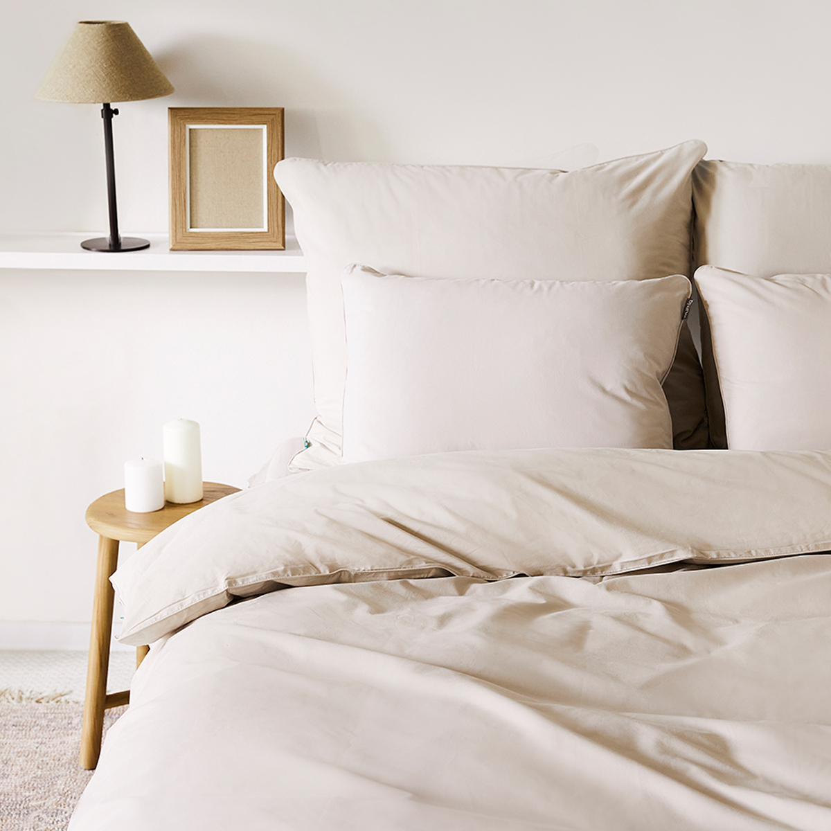 bettwäsche basic beige - MUMLA