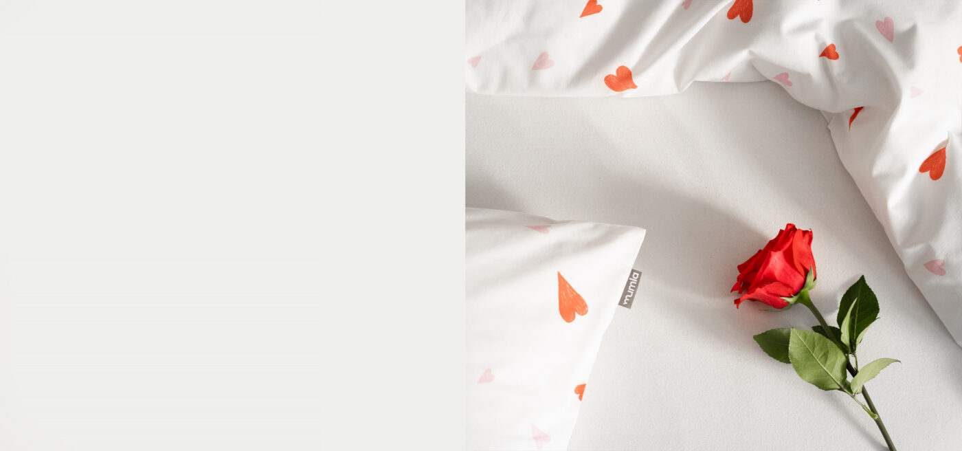 pościel simple serduszka - MUMLA