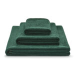 bambus handtuch-set flaschengrün - MUMLA