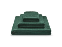 bambus handtuch-set flaschengrün - MUMLA