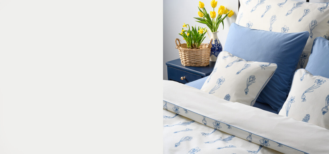 bettwäsche blauer frühling - MUMLA