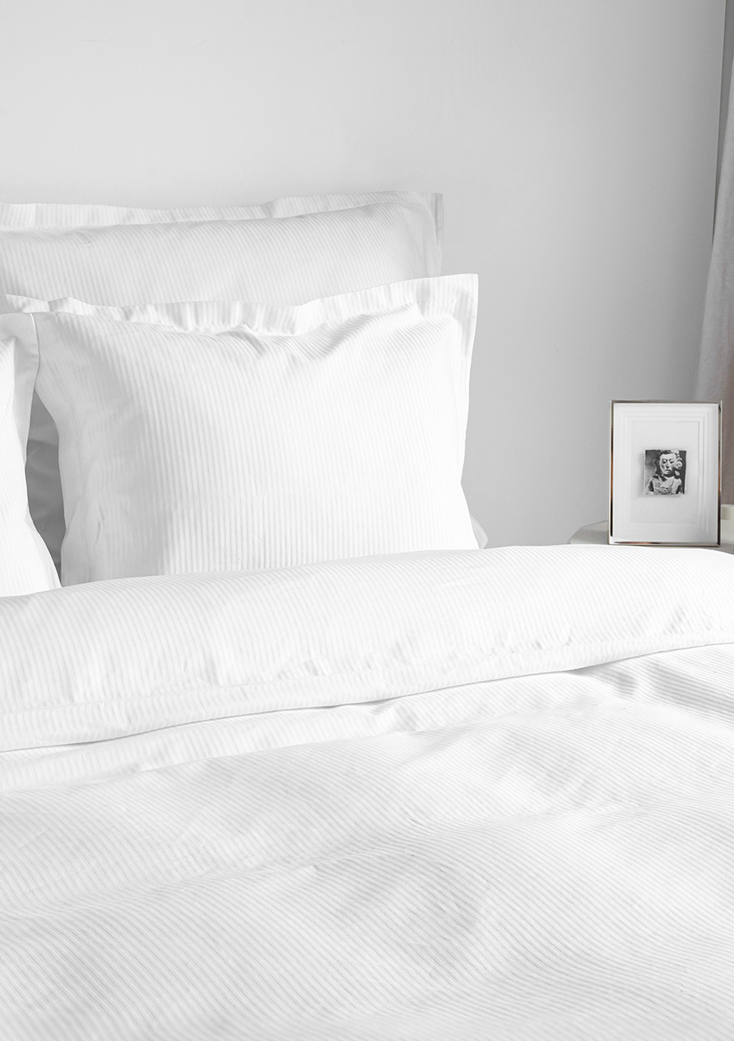 pościel satin biała - MUMLA