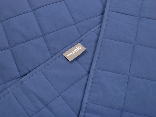 přehoz tmavě modrý - MUMLA