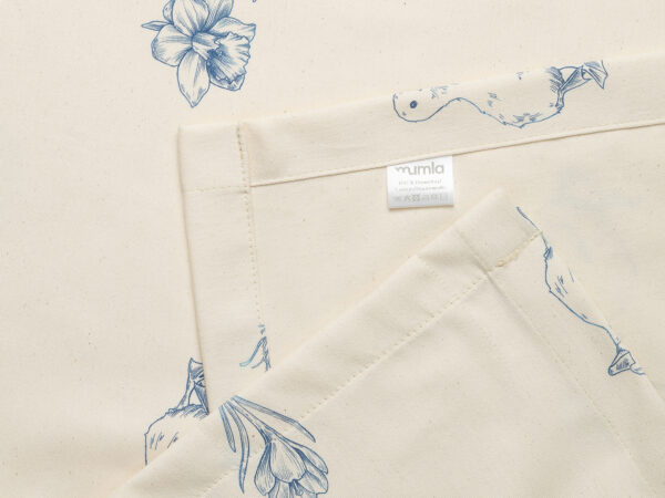 tischdecke blauer frühling - MUMLA