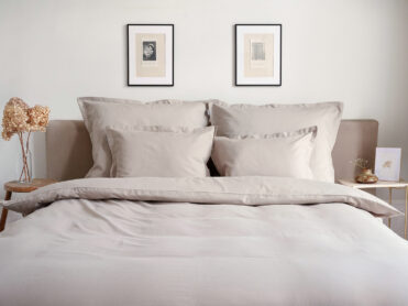 pościel satin beżowa - MUMLA