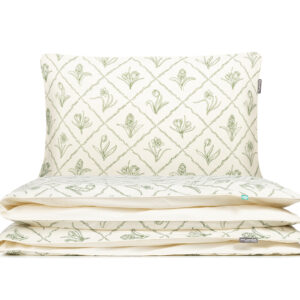 pościel wiosenna krata - MUMLA